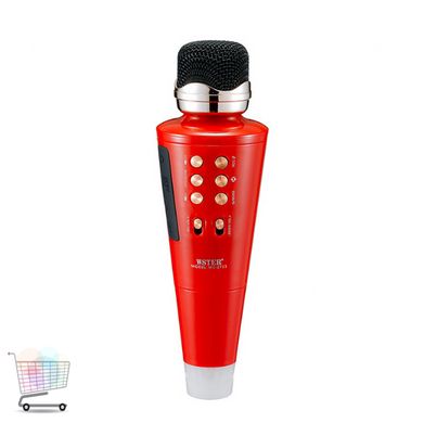Мультифункціональний бездротовий караоке-мікрофон WSTER WS-271 Bluetooth із записом голосу та ефектами