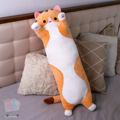 Мягкая игрушка Кот Батон · Антистресс подушка – обнимашка, 70 см