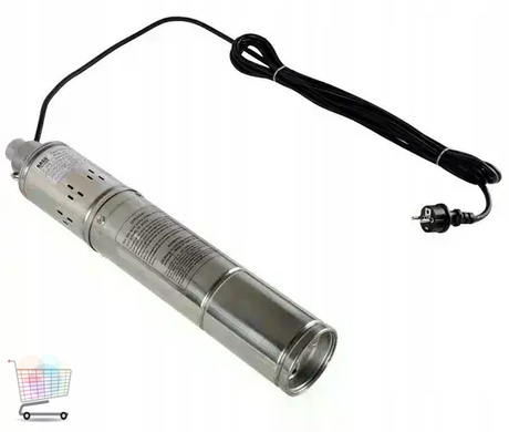 Шнековый глубинный насос для скважины 4QGD2 1500W 120 м &bull; Погружной винтовой насос для воды, дома, дачи и автономного водоснабжения
