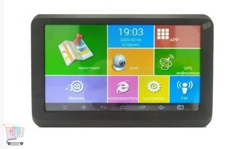 GPS Навигатор Android 7" A7002S+DVR