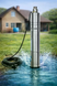 Шнековый глубинный насос для скважины 4QGD2 1500W 120 м &bull; Погружной винтовой насос для воды, дома, дачи и автономного водоснабжения