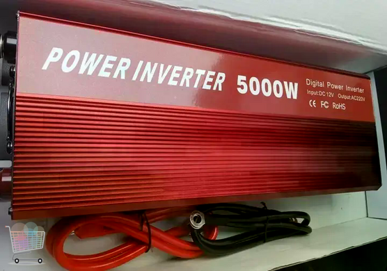 Перетворювач 5 CORE UN-3061 5000W 12V &bull; Автомобільний інвертор 5 CORE UN-3061 12V-220V 2200 Вт з USB для автономного живлення