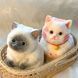 Таба Сквиш Котик Мягкая силиконовая игрушка Кошка Taba антистресс