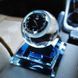 Хрустальные часы с флаконом духов ∙ Автомобильный ароматизатор - часы "Кристалл"