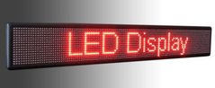 Бегущая строка LED 100 X 40 см Красная внутренняя вывеска RED PR5