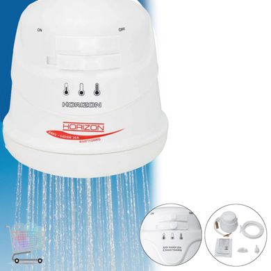 Душ – водонагреватель проточный Water Heater ST-05 Мощный душевой мини бойлер нагреватель воды, 5400W