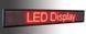 Бігучий LED рядок 100 х 40 см / Червоний &middot; Внутрішня світлодіодна інформаційна вивіска &ndash; табло з Wi Fi