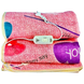 Электрическая простынь Electric Blanket 7418 150&times;120 см с подогревом, розовая с сердечками &bull; Электропростынь Electric Blanket 7418 220 В с терморегулятором для прогрева кровати