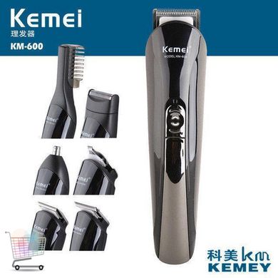 Машинка для стрижки волос Kemei KM 600 Профессиональный набор для стрижки 11в1 CG21 PR4