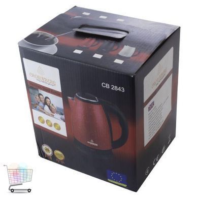 Электрочайник Crownberg CB 2843 Red Чайник электрический красный
