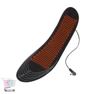 Стельки с подогревом до 50&deg;C, USB подключение для мужчин и женщин &middot; Универсальные стельки с USB-подогревом