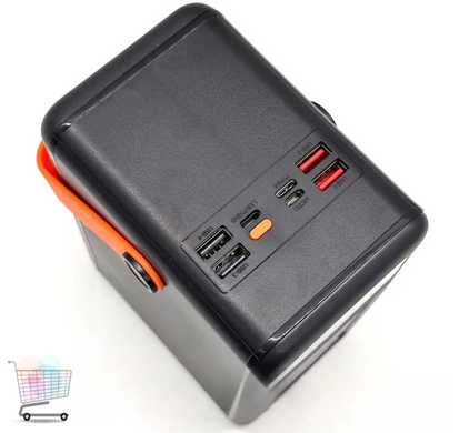 Power Bank YM-641 CX 180000 mAh з ліхтариком ∙ Повербанк YM-641 CX на сонячній батареї з дисплеєм
