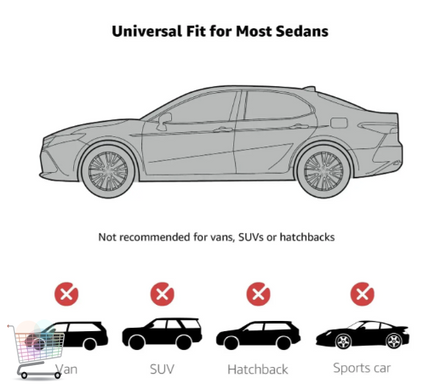 Универсальный защитный автомобильный чехол · Водонепроницаемый тент для покрытия автомобиля