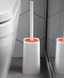 Туалетний йорж з ергономічною щіткою Toilet brush для важкодоступних місць · Чистяча щітка для унітазу