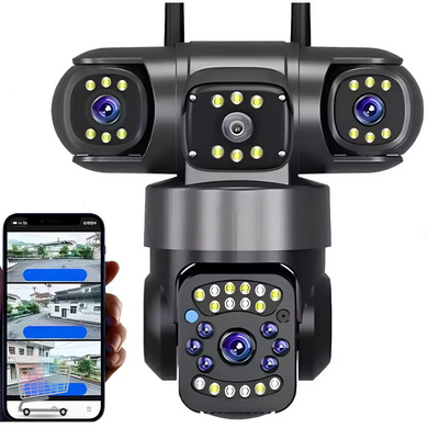 4G камера видеонаблюдения уличная поворотная Smart Camera SO-14 с SIM-картой &bull; Наружная IP камера для дома, дачи, склада и двора &bull; Умная камера наблюдения для удаленного контроля территории