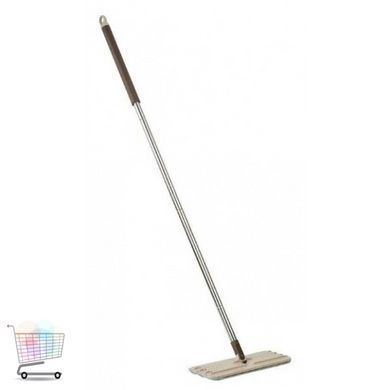 Самовіджимна швабра з відром у комплекті Scratch Cleaning Mop ∙ Швабра ледарка з віджимом + 2 ганчірки-мікрофібри в наборі