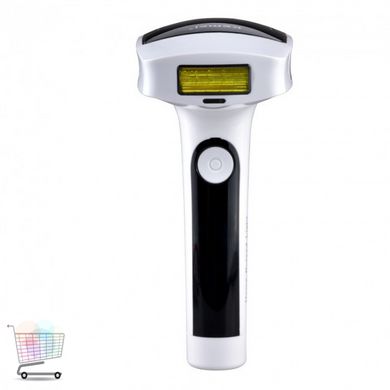 Лазерный эпилятор Kemei KM-6812 ∙ Портативный фотоэпилятор со съёмными картриджами для удаления волос в домашних условиях