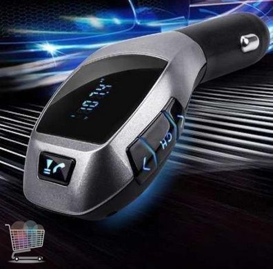 Трансмиттер FM модулятор H20BT для автомобиля с Bluetooth, mp3 PR2