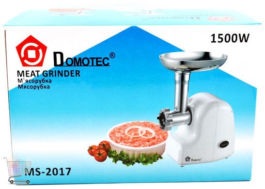 Мясорубка электрическая Domotec MS2017 Электромясорубка,1500W