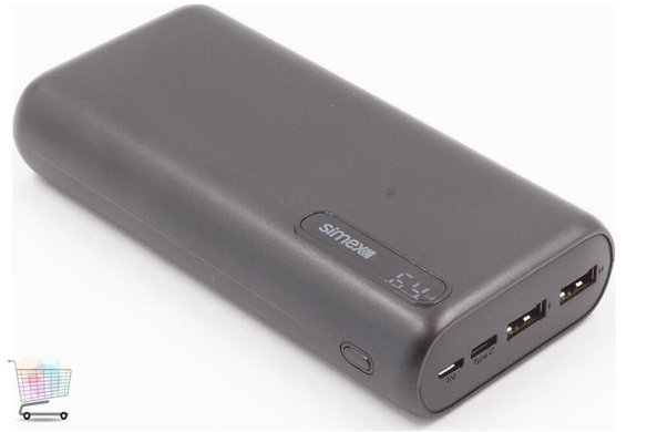 Универсальное зарядное устройство Simex 20000 mAh Power Bank Внешний аккумулятор Портативная зарядка Павербанк