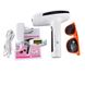 Лазерный эпилятор Kemei KM-6812 ∙ Портативный фотоэпилятор со съёмными картриджами для удаления волос в домашних условиях