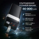 Повербанк Awei J86 80000mAh &bull; Внешний аккумулятор Awei J86 80000mAh 22.5W с быстрой зарядкой PD/QC, Type-C и LED-дисплеем