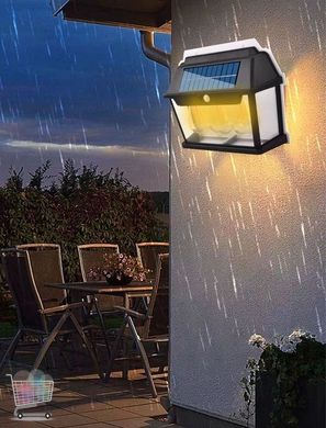 Вуличний підвісний ліхтар HW 999-3W Solar Interaction Wall Lamp із датчиком руху на сонячній батареї