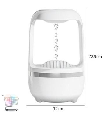 Портативний зволожувач повітря Антигравітація Creative Anti-gravity Water Drop Humidifier Дифузор для зволоження та очищення повітря