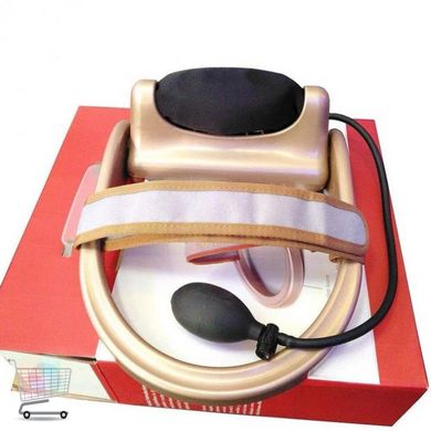 Масажер - тренажер для шиї Сervical vertebra traction G70 для корекції шийного відділу хребта