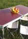 Раскладной стол - чемодан с 4 стульями Folding Table для пикника, рыбалки, дачи, 120х60 см Стол-чемодан