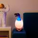 Ночник – светильник Динозаврик в яйце 3D Dinosaur White+RGB Настольная аккумуляторная LED лампа с пультом ДУ