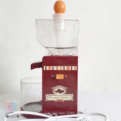 Домашний аппарат для приготовления арахисового масла / пасты Электрический портативный измельчитель орехов