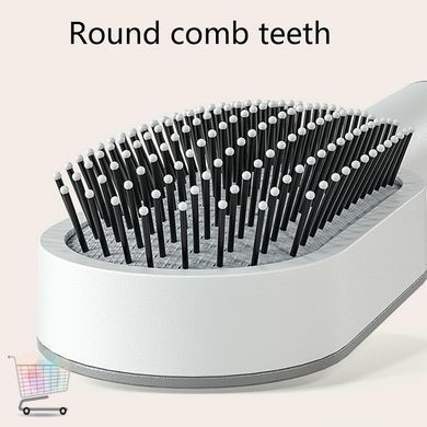 Профессиональная 3D щетка для волос Central Hollow Cushion Comb ∙ Массажная щетка для очищения Central Hollow Cushion Comb 3D с кнопкой