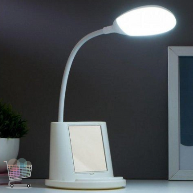 Умная лампа 3в1 USB + PowerBank Портативный светодиодный настольный LED светильник с встроенным аккумулятором