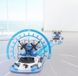 Интерактивная детская игрушка Катер дрон - машинка - квадрокоптер 3 в 1 ∙ Лодка BOLT CH405 на радиоуправлении