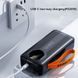 Внешний аккумулятор Aroimac VP318 30000 mAh Black &bull; Power Bank Aroimac VP318 Super Slim с быстрой зарядкой 22,5W, LED индикацией, 4 USB выходами и встроенными кабелями
