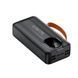 Внешний аккумулятор Aroimac VP318 30000 mAh Black &bull; Power Bank Aroimac VP318 Super Slim с быстрой зарядкой 22,5W, LED индикацией, 4 USB выходами и встроенными кабелями