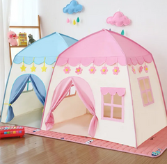Детская палатка Tipi Baby Tent · Складной домик – шатер для ребенка · Синий