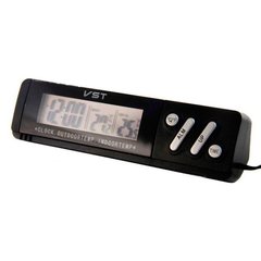 Автомобильные часы с термометром VST-7067 CG10 PR1