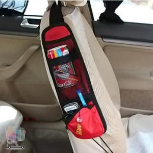 Автомобильный боковой органайзер – сумка с кармашками на сидение автомобиля