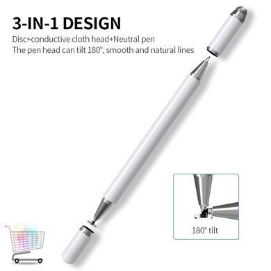 Універсальний сенсорний стилус JB09 Pencil для роботи та навчання ∙ Зручне перо JB09 Pencil для сенсорних екранів