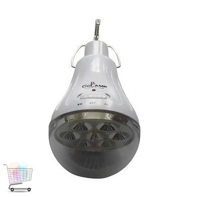Вулична LED-лампа з акумулятором CL-028 Max з сонячною зарядкою ∙ Компактний портативний світильник CL-028 Max для подорожей
