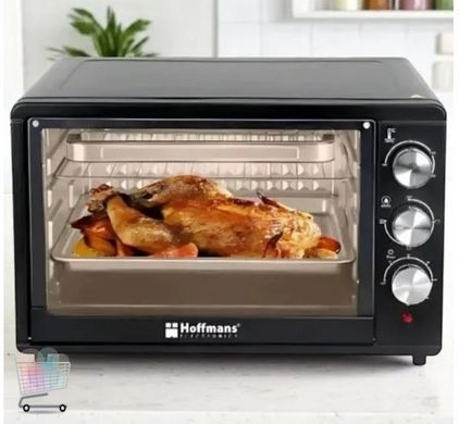 Мощная электрическая духовка Hoffmans HM-751 45L 2000W &bull; Настольная большая духовка с грилем
