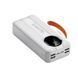 Внешний аккумулятор 30000 mAh Aroimac VP318 White &bull; Портативный Power Bank Super Slim с быстрой зарядкой 22,5W, LED экраном, USB выходами и встроенными кабелями
