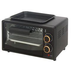 Мини-печь Hoffmans HM-748 12L 800W &bull; Многофункциональная настольная мини-печь с грилем и выпечкой