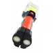 Магнитный фонарь BL-8859B COB &bull; Аккумуляторная рабочая LED-лампа 20 Вт с крючком, регулируемой опорой, 2&times;18650 и USB-зарядкой