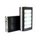 Повербанк на сонячній батареї UN-3101 SOLAR 20000 mAh з LED-ліхтариком &bull; Зовнішній акумулятор Power Bank для телефону, планшета, навушників і щоденної підзарядки