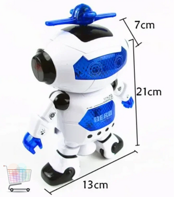 Танцюючий робот Dancing Robot Дитяча інтерактивна іграшка музичний робот, що світиться