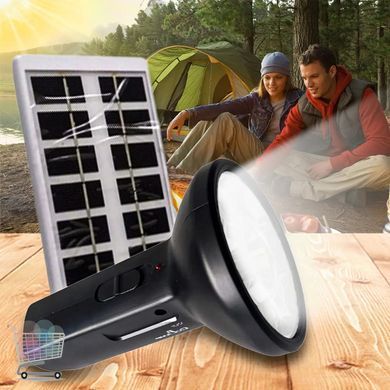 Портативный солнечный светильник Solar flashlight CL-058 с солнечной батареей ∙ Солнечный LED фонарь Solar flashlight CL-058