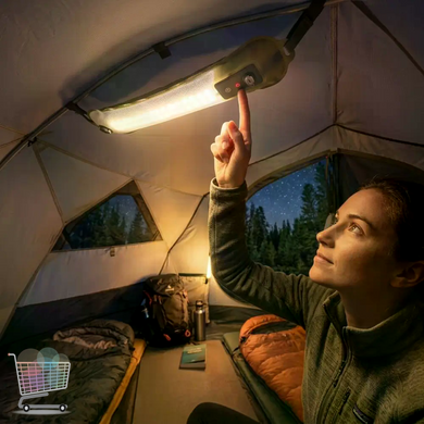 Фонарь для кемпинга KL-D90 &bull; Надувной аккумуляторный LED-светильник для палатки с USB-C, магнитами и защитой IP66